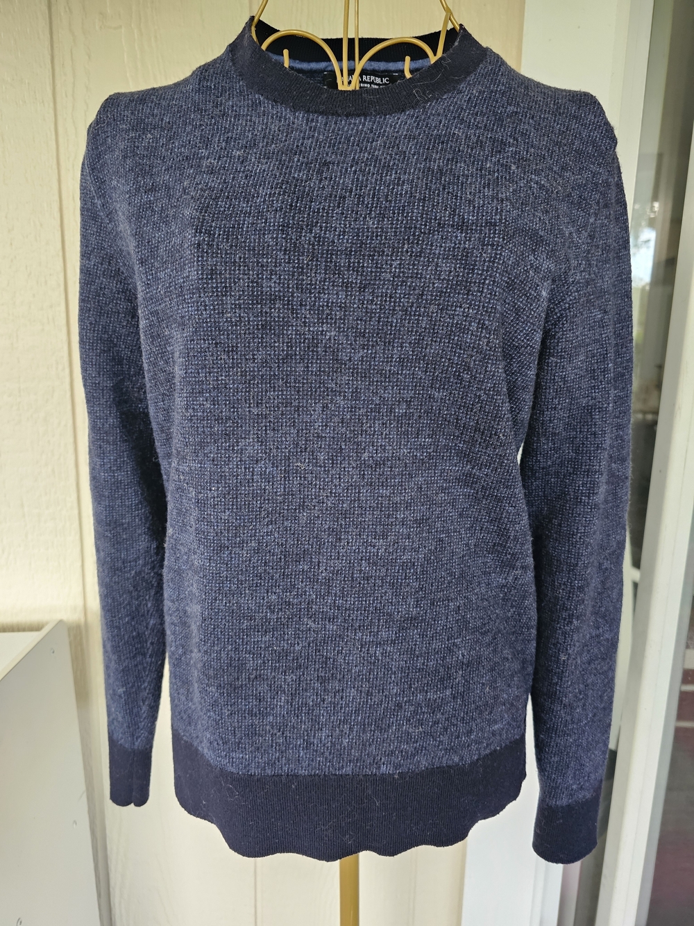 Banana Republic Sweater Italian Merino Yarn By Baruffa(M)